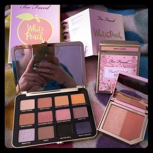 Too Faced white peach and blush duo bundle
